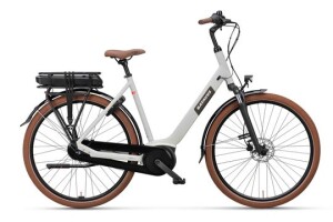BATAVUS Altura E-Go CP N7 LAGEINSTAP Lichtgrijs Mat 56cm 2024