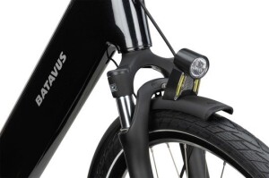 BATAVUS Finez E-Go Power N8 LAGEINSTAP Zwart Glans 53cm 2024