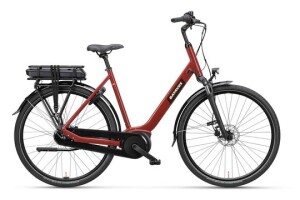 BATAVUS Altura E-Go CP Plus N7 LAGEINSTAP Rood Bruin Glans 51cm 2024