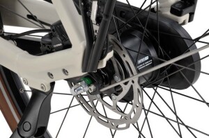 BATAVUS Altura E-Go PT Power Lageinstap Lichtgrijs Mat 61cm 2025